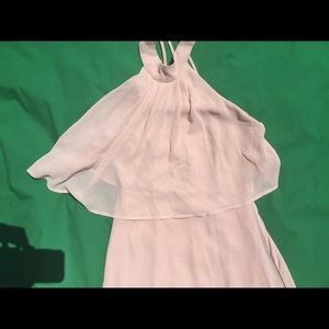 H&M Blush Sleeveless Lined Gown- NWT